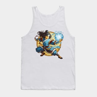 katara water tribe in battle position Tank Top